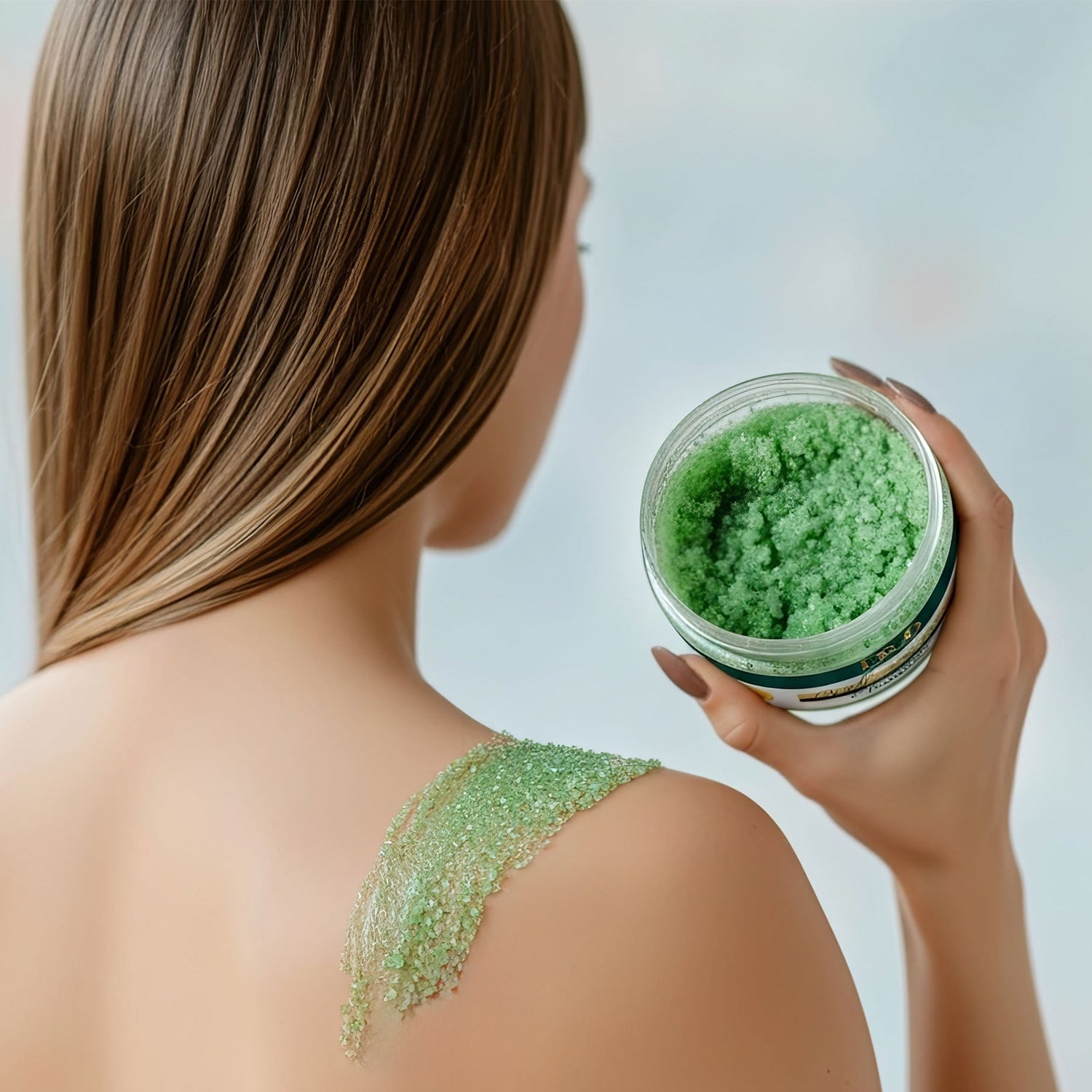 Body Scrub Salt With Jasmine