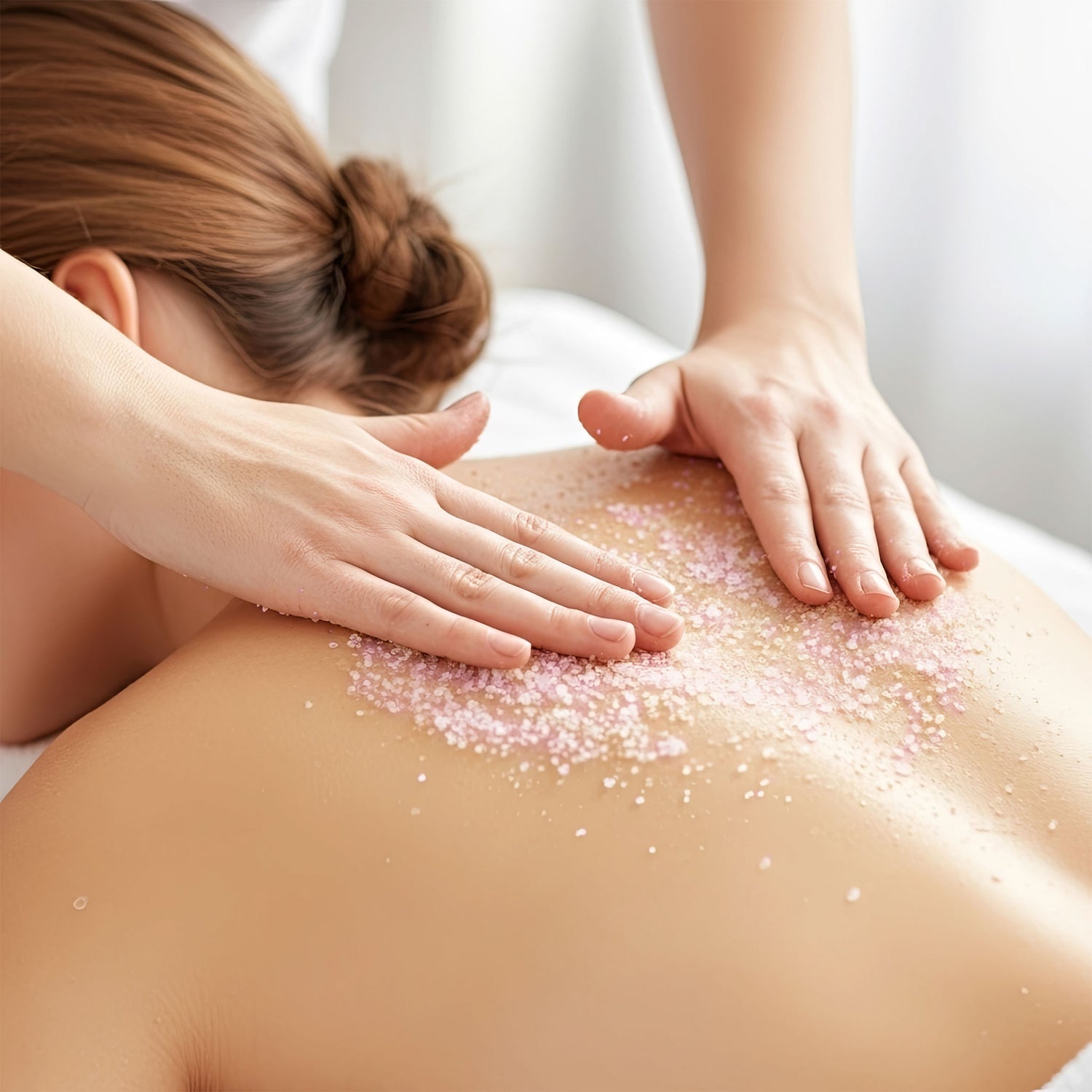 Body Scrub Salt With Lavender