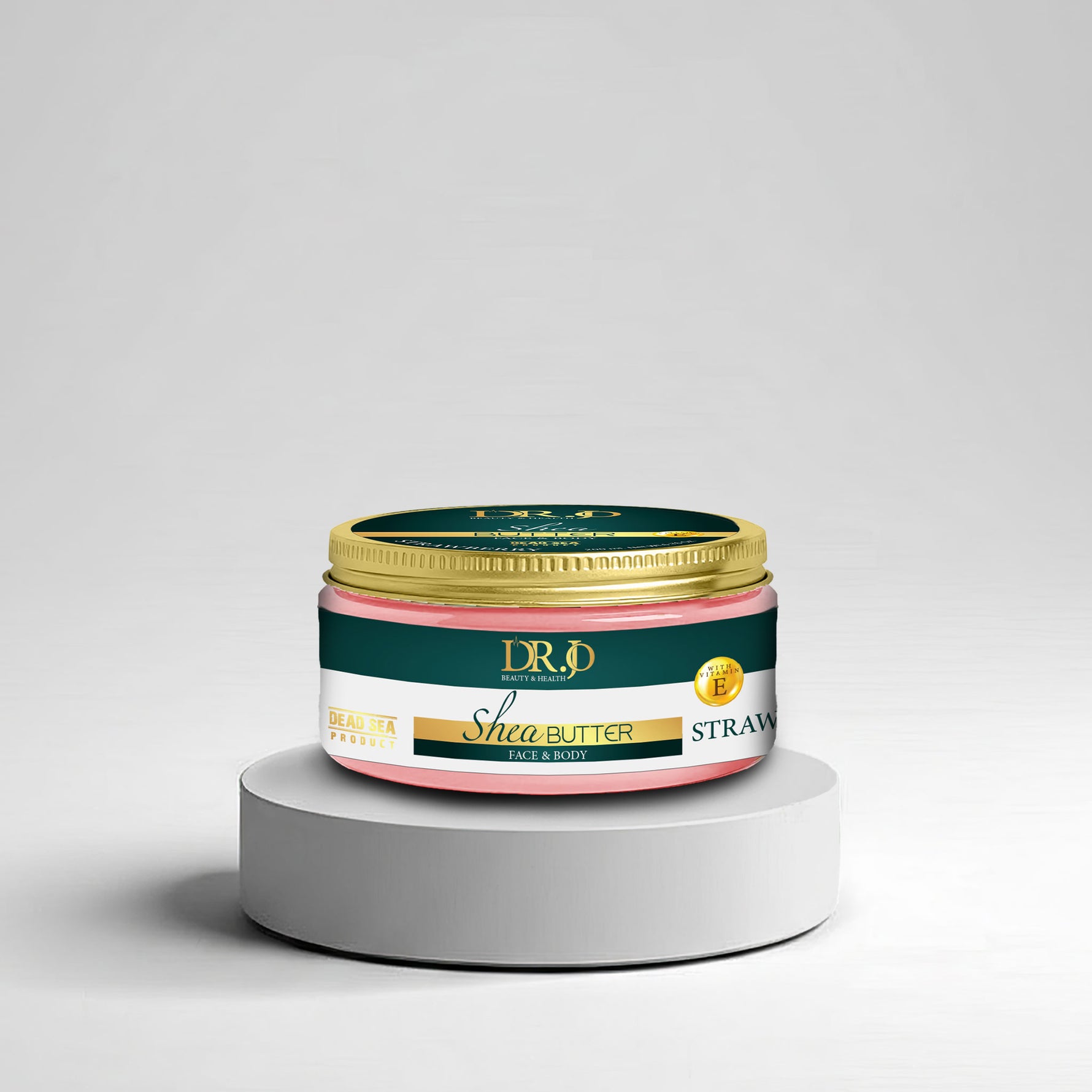 Shea Butter Cream With Strawberry